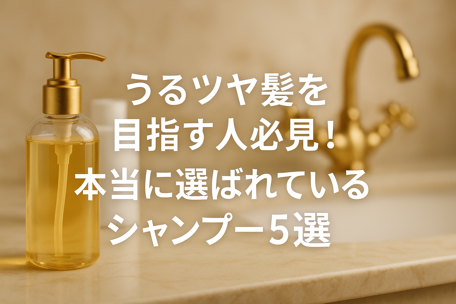 うるツヤ髪を目指す人必見！本当に選ばれている高機能シャンプーランキングTOP5